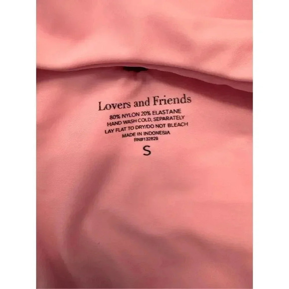 Revolve Lovers and Friends Daytona High Waist Swim Bikini Bottom Sz S - Picture 5 of 5